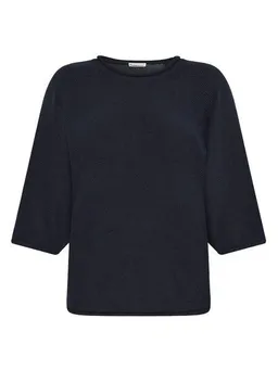 KnowledgeCotton Apparel KnowledgeCotton Apparel Leichter Pullover mit Fledermausärmeln aus Bio-Baumwolle – Produktbild 1 von 1
