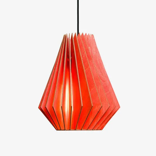 IUMI DESIGN IUMI DESIGN Leuchte Hektor, Rot lasiert, – Produktbild 1 von 4