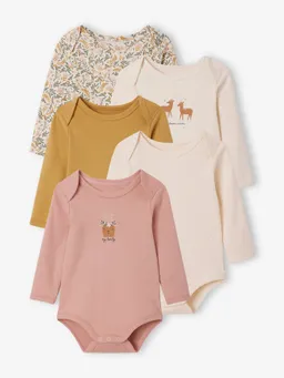 Vertbaudet 5er-Pack Baby Schlupfbodys – Produktbild 1 von 1