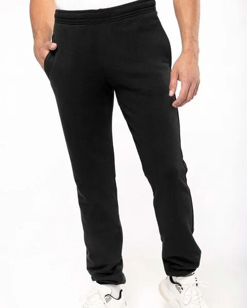 YTWOO YTWOO Herren Bio Jogginghose aus Fleece, Schwarz, – Produktbild 1 von 4