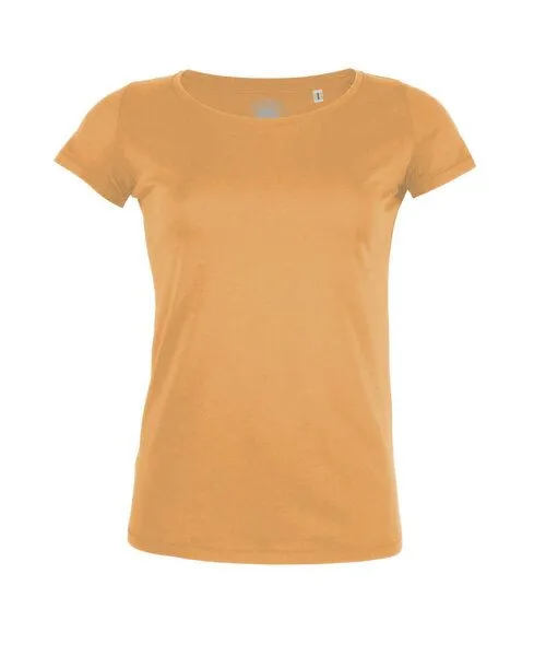 University of Soul University of Soul Damen T-Shirt aus Bio-Baumwolle "Amy", Gold, – Produktbild 1 von 2