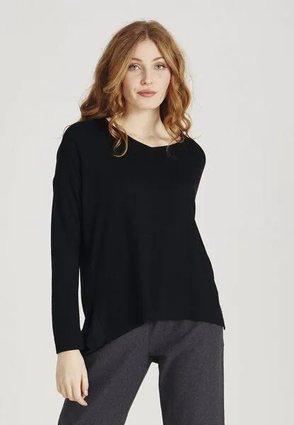Givn Berlin Givn Berlin Damen Sweater aus TENCEL Modal "Jules", Black, – Produktbild 1 von 4