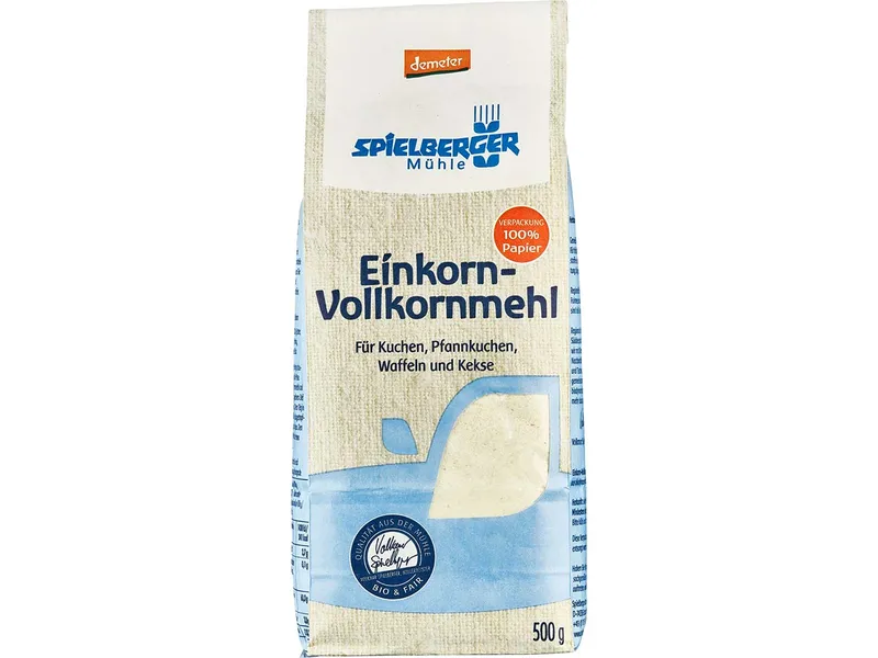 Spielberger Mühle Spielberger Mühle Bio-Einkorn-Vollkornmehl, 500 g – Produktbild 1 von 1
