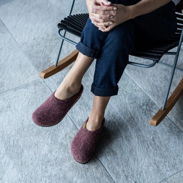 Stegmann Stegmann Filzpantoffel 208 aus 100% Merino-Wolle für Damen & Herren, Natural, – Produktbild 3 von 5