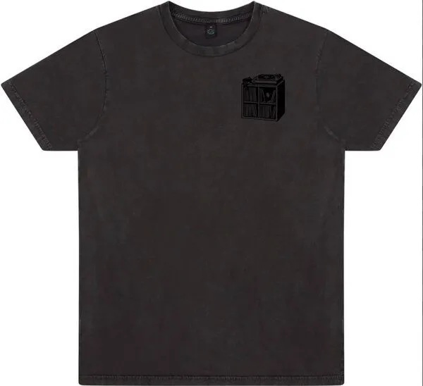 ilovemixtapes ilovemixtapes Unisex T-Shirt „Das kleine Plattenregal“, Grün, – Produktbild 2 von 3