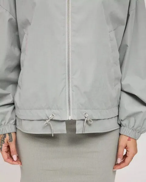 Mazine Mazine Leichte Übergangsjacke Layer Look Light - aus recyceltem Polyester, Aqua grey (grau), – Produktbild 4 von 4