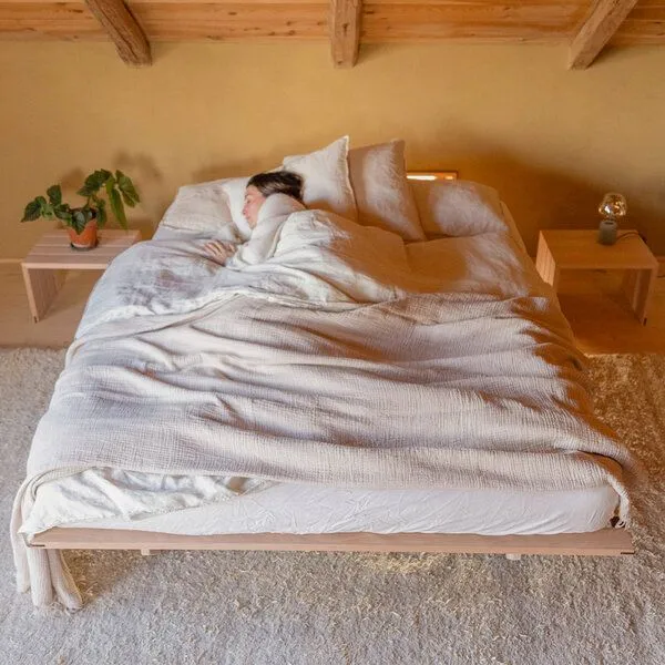 YAK holzraum YAK holzraum Bett Buchenholz NOOMY Massivholz Überlänge – Produktbild 2 von 4