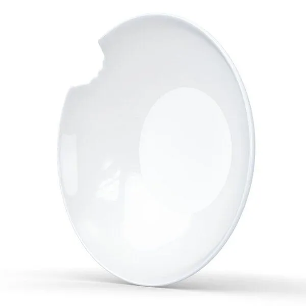 FIFTYEIGHT PRODUCTS FIFTYEIGHT PRODUCTS 2er-Set kleine tiefe Teller „Mit Biss“ (Ø 18 cm) – Produktbild 4 von 4
