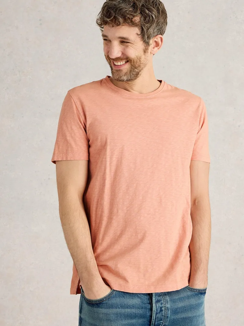 White Stuff T-Shirt Abersoch - S, Hellrosa, – Produktbild 3 von 4