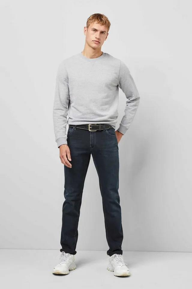 Meyer Meyer 5-Pocket-Jeans M5 Regular M5 Regular im Five Pocket Style, Blau, – Produktbild 4 von 5