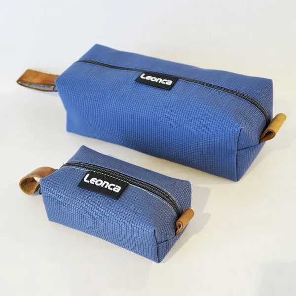 Leonca Leonca Kulturbeutel aus Turnmatte & Leder in 2 Größen – Produktbild 2 von 4