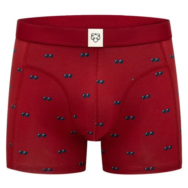 A-Dam A-Dam Boxerbrief Gemustert, Red sunnies aop (rot), – Produktbild 1 von 1