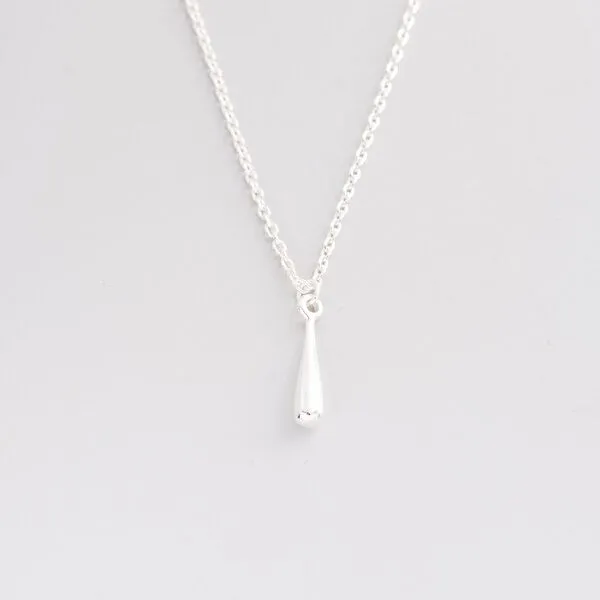fejn jewelry fejn jewelry Kette drop mit Tropfenanhänger, Silber, – Produktbild 1 von 4