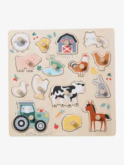 Vertbaudet Steckpuzzle LOVELY FARM – Produktbild 1 von 1