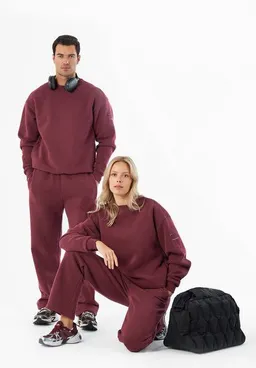 ORGANICATION ORGANICATION POLLEN | Essentials Travel Unisex Jogginghose aus Bio-Baumwolle & Recyceltem Polyester – Produktbild 1 von 1