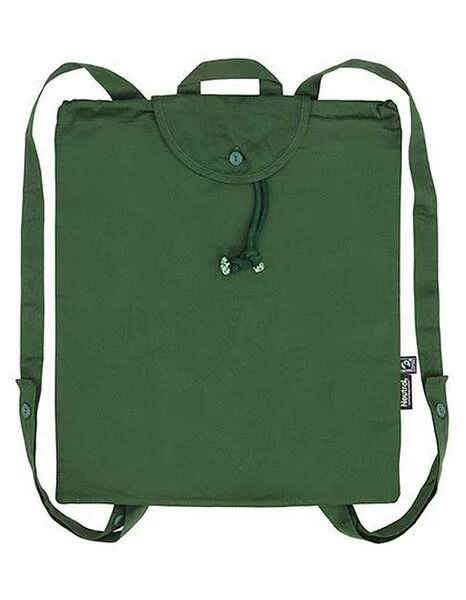 Neutral Neutral® Organic Twillstoff Backpack Rucksack, Bottle green, – Produktbild 1 von 2