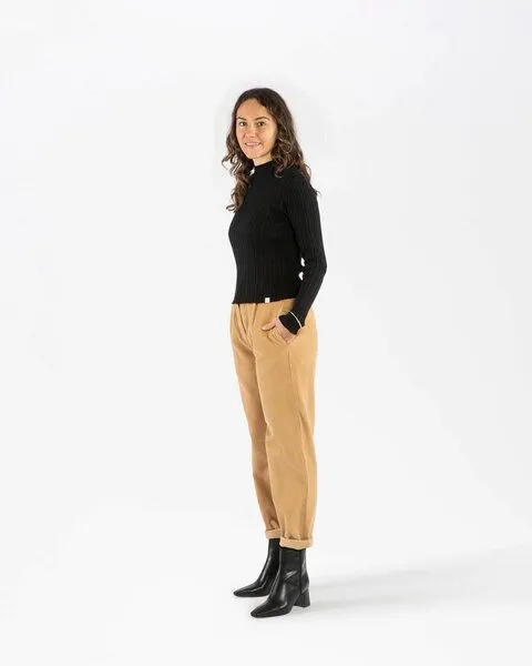 MATONA Matona Kordhose für Frauen aus Bio-Baumwolle / Corduroy Pants, Marmot, – Produktbild 3 von 4