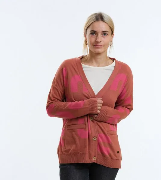 Gary Mash GARY MASH Stickjacke Sue aus Biobaumwolle, Tubes (mehrfarbig), – Produktbild 3 von 3