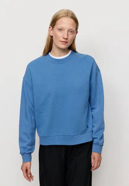 recolution Damen Sweatshirt aus Bio-Baumwolle - NERINE - recolution, Electric blue (blau), – Produktbild 1 von 3