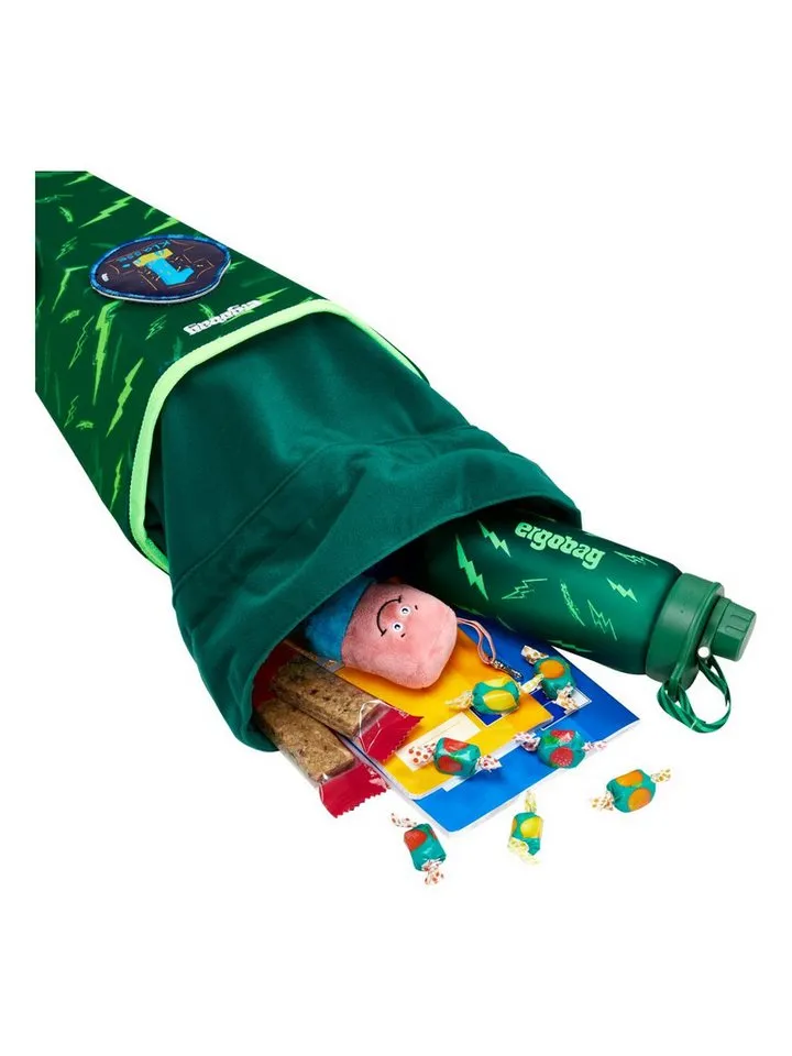 Ergobag Ergobag Schultüte Schultüte, 2-in-1 Funktion: Schultüte oder Aufbewahrungsbeutel, Blau, – Produktbild 8 von 8