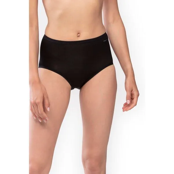 mey 2x Damen Taillen-Pants Mey Lights aus PIMA Baumwolle 89203, Schwarz, – Produktbild 1 von 2
