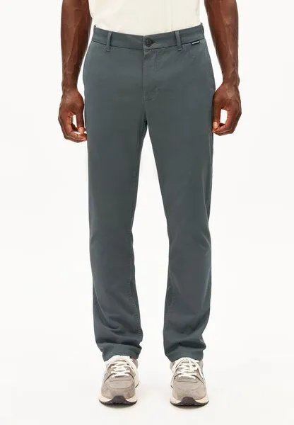 ARMEDANGELS ARMEDANGELS AASTER Herren Chino Hose aus Bio-Baumwoll Mix, Space steel, – Produktbild 1 von 3