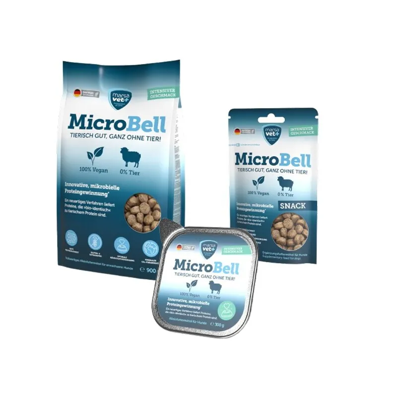 Marsavet Marsavet MicroBell – Veganes Hundefutter-Set mit mikrobiellem Protein – Produktbild 2 von 2