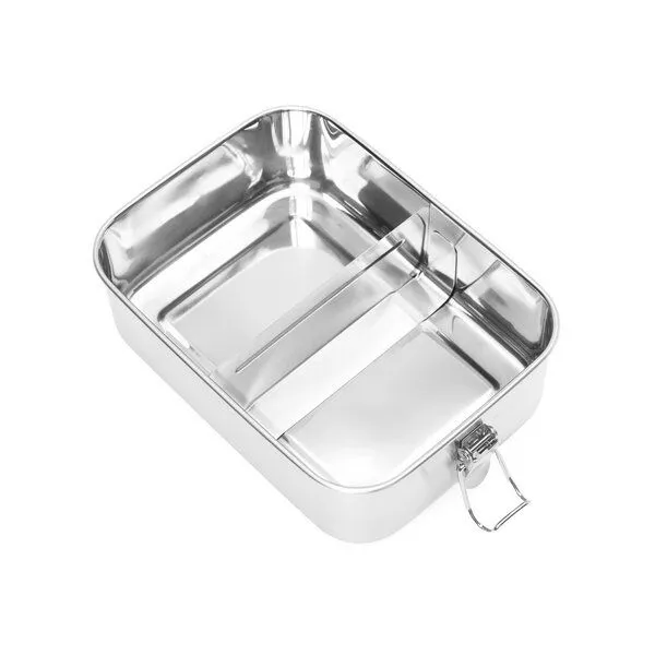 eTHikǝ eTHikǝ Lunchbox aus Edelstahl mit herausnehmbarer Trennwand – Produktbild 1 von 3
