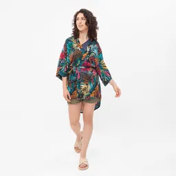 WiDDA Widda Damen vegan Jacke Uma Tropic Print Multicolor – Produktbild 1 von 1