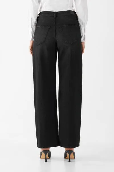 DAWN Relaxed Fit Jeanshose Modell: Ash, Blackdenim, – Produktbild 5 von 5