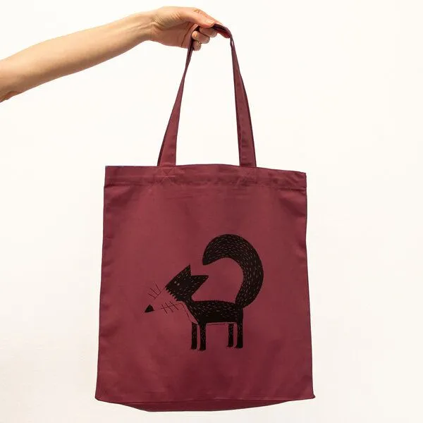 Cmig Cmig Franzi Fuchs Tote Bag, Burgundy (rot), – Produktbild 1 von 4