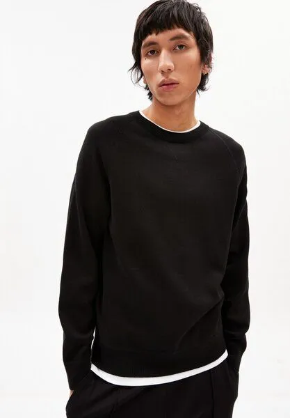ARMEDANGELS ARMEDANGELS SVETAA - Herren Pullover aus Bio-Baumwolle, Black, – Produktbild 1 von 3