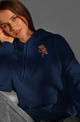 Kultgut Kultgut Biofair - Tree in echter Woodoptik/ Hoodie - Innen flauschig und sehr gemütlich – Produktbild 1 von 1