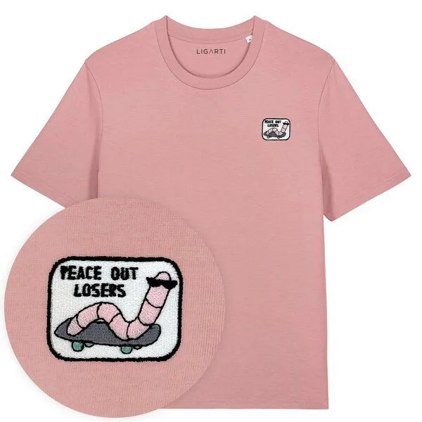 LIGARTI T-Shirt – Ollie – LIGARTI Tiermanufaktur, Mintgrün, – Produktbild 4 von 5