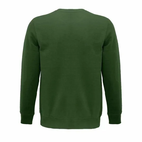 Sol's Sol's Unisex Comet Sweatshirt XS - 4XL in 8 verschiedenen Farben Damen Herren Pullover, Bottle green, – Produktbild 3 von 4