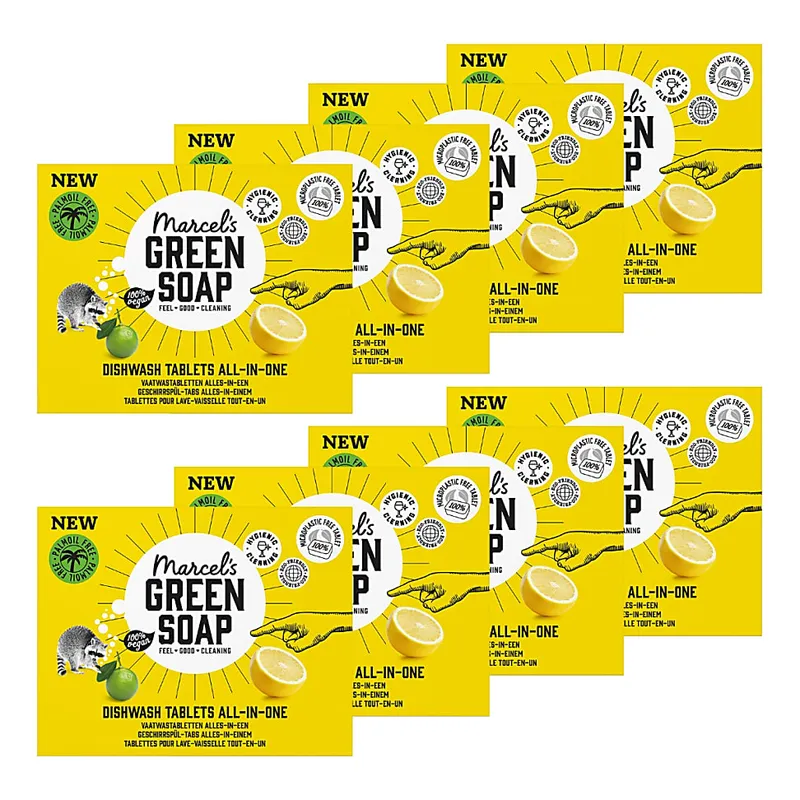 Marcel s Green Soap Marcel s Green Soap Marcel's Green Soap Spülmaschinentabs all-in-one (8x 25 Tabletten) – Produktbild 1 von 1