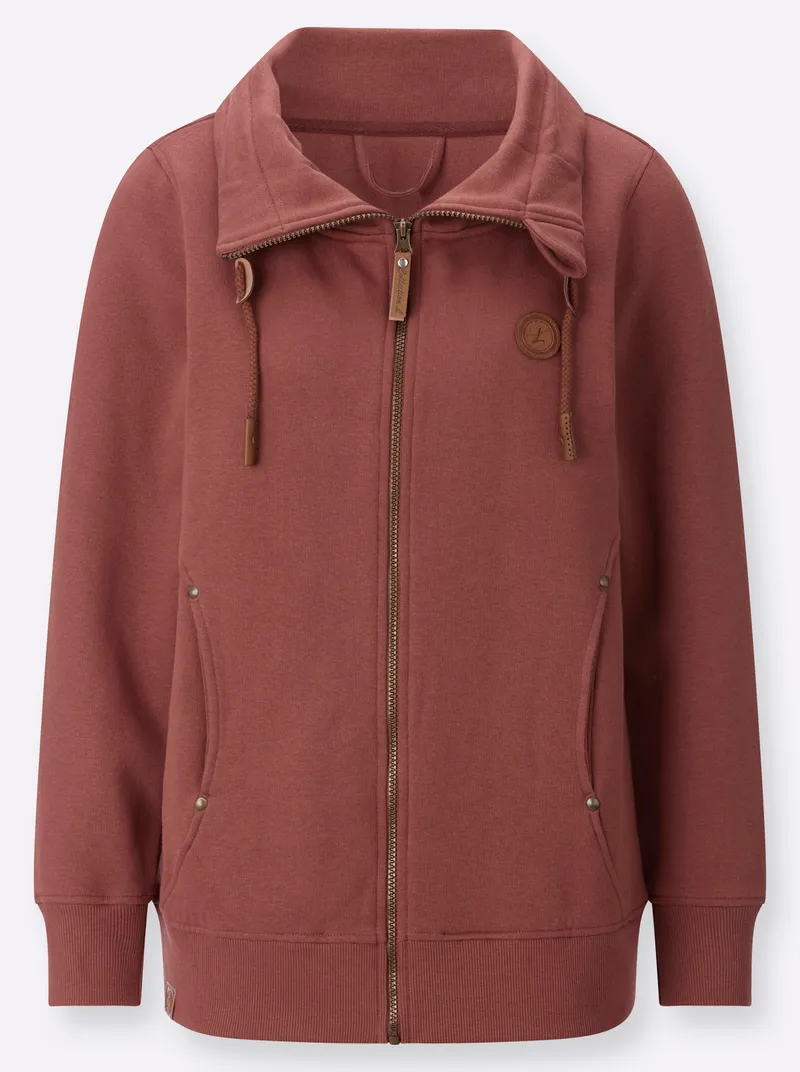 Witt Witt Shirtjacke rotbraun, Rotbraun, – Produktbild 1 von 2