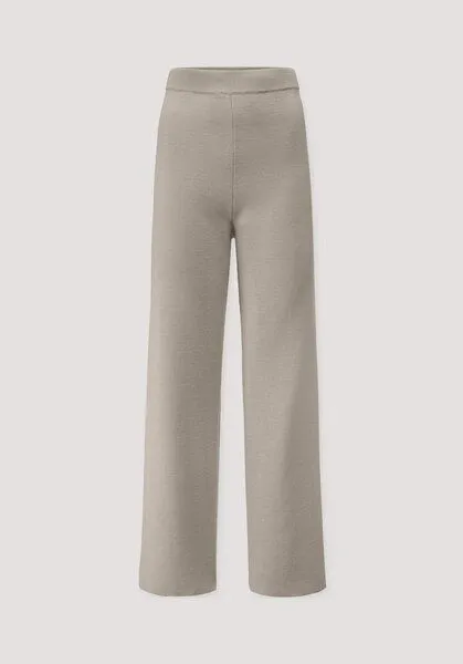 hessnatur hessnatur Strick Hose Relaxed aus Bio-Merinowolle und Bio-Baumwolle, Taupe, – Produktbild 4 von 4