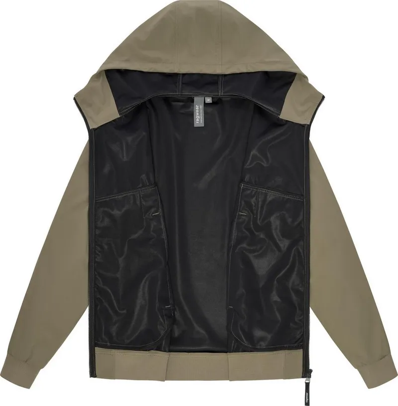 ragwear ragwear Outdoorjacke Tyller Bonded Wasserdichte und atmungsaktive Übergangsjacke, Grün, – Produktbild 1 von 4