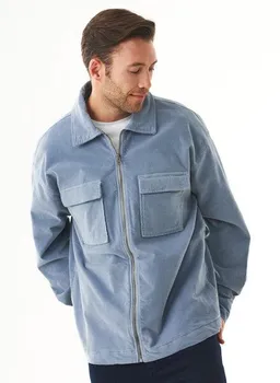 ORGANICATION ORGANICATION Full Zip Cord Overshirt aus Bio-Baumwolle – Produktbild 1 von 1