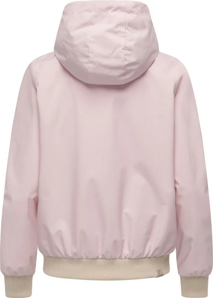 ragwear ragwear Outdoorjacke Nuggeta Summer YOUMODO Lässige Übergangsjacke mit Kapuze, Rosa, – Produktbild 4 von 5