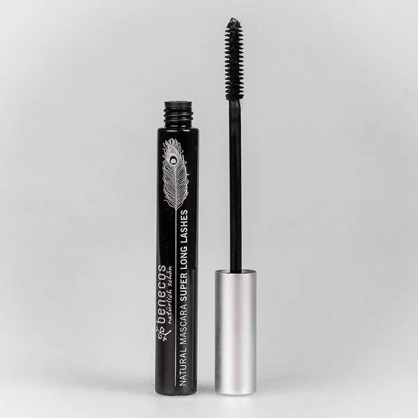 Benecos Benecos Natural Mascara Super Long Lashes, Black, – Produktbild 2 von 3