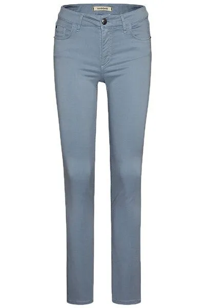 Wunderwerk Wunderwerk Damen Hose, elastisch, "Josy high flex", Hell blau (dust blue 635), – Produktbild 2 von 2