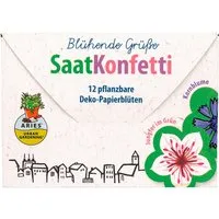 Aries ARIES 12 Bio-Saatkonfettiblüten "Blühende Grüße" – Produktbild 1 von 1