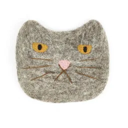 short'n'pietz short'n'pietz handgefilztes Täschchen "Katze" mit Reißverschluß – Produktbild 1 von 1