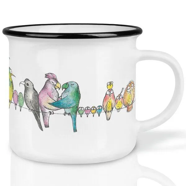 LIGARTI LIGARTI Keramiktasse – Vogelparade – Produktbild 1 von 1