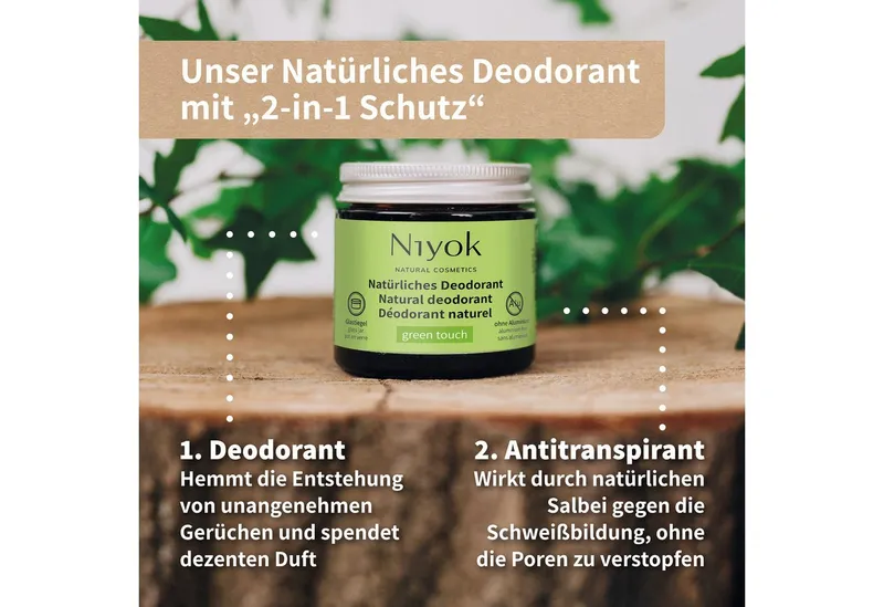 Niyok Niyok Deocreme Aloha 2in1 – Produktbild 1 von 6