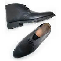 Will's Vegan Store Will's Vegan Store Herren vegan Chukka Stiefel Goodyear Welt Schwarz – Produktbild 1 von 1