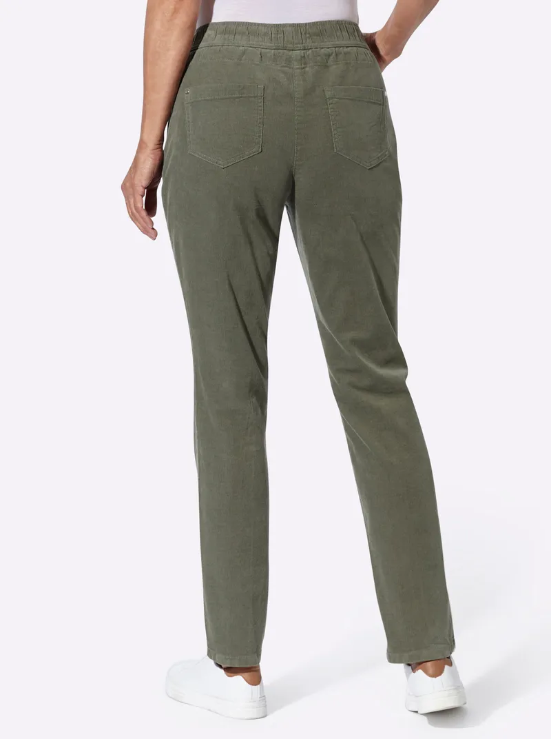 Witt Cordhose, Khaki, – Produktbild 2 von 2