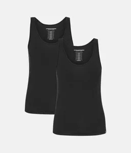 Copenhagen Bamboo Copenhagen Bamboo 2 Stück Schwarzes Bambus Tank Top – Produktbild 1 von 1
